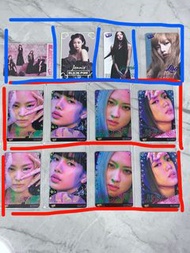 (聖誕節優惠 全走：$45「包平郵」）Blackpink yes card 閃卡，燙卡，夜光(Jennie, Lisa , Rose ,Jisoo)