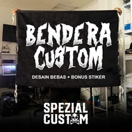 CUSTOM FLAG / HAND FLAG & CUSTOM MINI FLAG / CUSTOM FLAG / CUSTOM SPEZIAL / FREE CUSTOM FLAG DESIGN