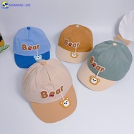 Cute bear Baseball Cap 6-24 Months Old Baby Boy Fashion Baseball Cap Adjustable Strap Quality CS-229