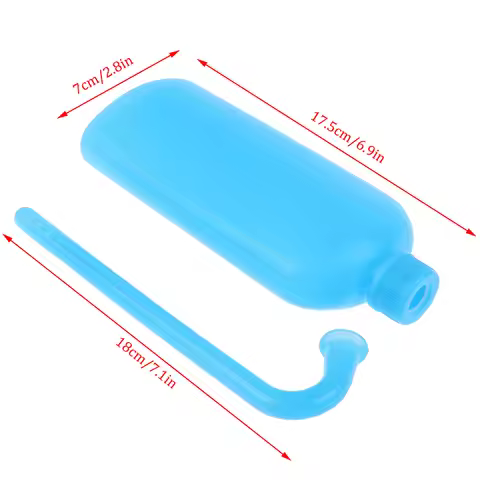 1Pc 300ml Feminine Hygiene Cleaning Colostomy Bag Plastic Wash Bottle Ostomy Pouches~