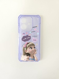 เคสใสลายการ์ตูน OPPO A3/A3X 5G จัดส่งในประเทศ