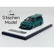 Error 404 1:64 EVO Lancer Evolution 9 lX green Wagon resin model car
