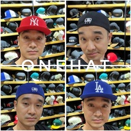 Fitted hat size 57,5cm, high quality smooth fabric standing snapback