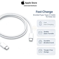 Apple 60W USB-C Charge Cable iPhone Type C Charger Fast Charging Type c Cable iPhone Charger Adapter