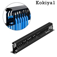[Kokiya1] Cable Server Rack Offices Cable Storage Rack Wire Organizers for 1U 19 inch