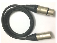 Giắc canon Neutrik Đực NC3MXX - Cái NC3FXX  sản xuất Châu âu + Dây tín hiệu ( Italya - CVS LK02N6E )