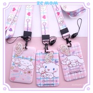 【ZCMom】Cinnamoroll Card Holder Bus Ezlink Card Holder with Lanyard  l Children Day Gift l Birthday Gift l Christmas Gift