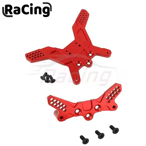 Metal Alloy Front Rear Shock Tower Damper Stay Mount for Tamiya TT02B TT-02B 1/10 RC Car Upgrade Par