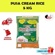 BERAS JASMINE BASMATHI PUSA CREAM (PARBOILED) 5KG