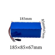 💝10S4P 36V 10AH Battery Pack Lithium Boat Electric Bicycle Golf Cart Scooter Tractor 36V Rechargeable Battery Charger Li