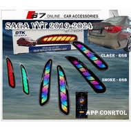 Proton Saga VVT 2019 - 2025 RGB Function Rear Bumper Reflector With Signal Running ( DTK )