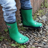 👼🏻ZZBaby Shoe Cover Infant Rain Boots Little Boy's Foreign Trade Rain Boots Children's Lightweight Waterproof Rubber Sho