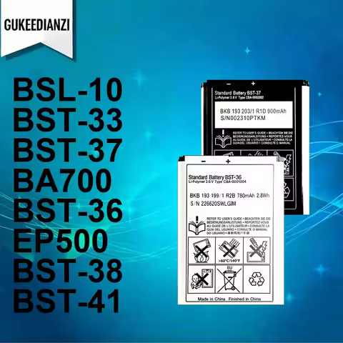 Bst-38 EP500 Bst-36 For Sony Ericsson a8i J300 K750 k800i k810i m1i mk16i mt11i mt15i T28 W580 W760