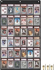Cards Display Case, 36 PVC Holder PSA/BGS Grading Cards Storage Bag for Sports Card