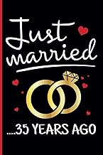 35th Wedding Anniversary Notebook: Thirty-Five Years Celebration Journal for Husband and Wife - Funn