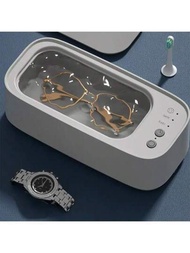 眼鏡清洗機家用自動高頻清洗器，適用於首飾、牙套、隱形眼鏡的便攜式小型清潔器