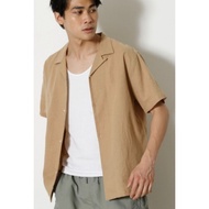 AZUL by MOUSSY Brown Open Collar Shirt Size M
