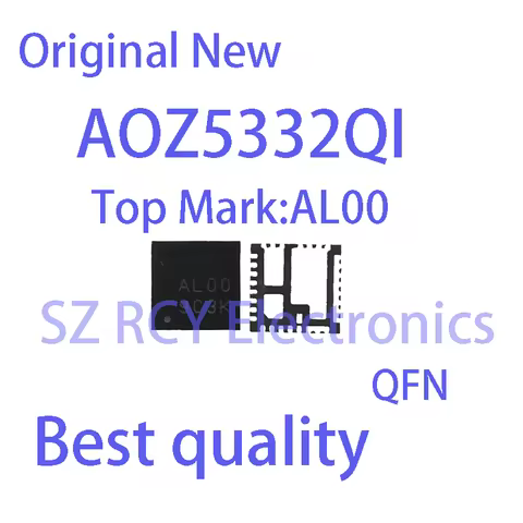 (2-30 PCS)NEW AOZ5332QI AOZ5332 Top Mark AL00 QFN mosfet IC Chip electronics