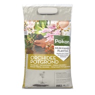 Pokon Houseplants Orchid Potting Soil Mix 5 L with 60 Days Fertiliser (14-16-18) and Trace Elements