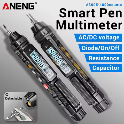 Digital Pen Multimeter Professional ANENG A3005 AC/DC Voltage NCV induction tester Resistance contin