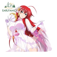 EARLFAMILY 13cm x 12.8cm for High School DXD Ias Gremory Car Sticker Air Conditioner Decal Car Acces