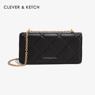 CLEVER&KETCH | กระเป๋าสี่เหลี่ยมพร้อมโซ่หลายประโยชน์