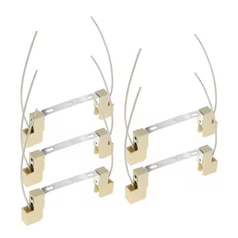 5pcs AC 110-250V 118MM R7s Lamp Bulb Holder Socket Double Ended Ceramic Light Bulb Base Holder R7s B