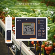 AGc30 Smart CO2 Controller Dual Channel NDIR CO2 Sensor Day Night Carbon Dioxide Detector for Greenh