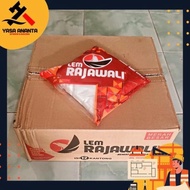 READY !!! ADA 1 DUS LEM KAYU RAJAWALI 1KG BESAR MERAH / Lem kayu Rajawali 1 kg putih besar / LEM KAY