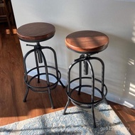 Bar Chair Round Stool Iron Art Wholesale Manufacturer Industrial Style Furniture Creative Liftable C