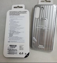 Samsung S21 Clear Protective Cover 透明防撞背蓋，黑色. S21  Protective Standing Cover. Silver （立架式保護殻，銀色) S21 LED COVER ， white (白色）
