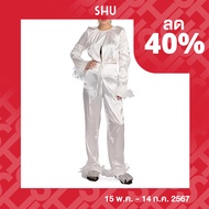 SHU APPAREL CROP TOP WITH PANTS SETS #1 - WHITE