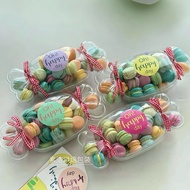 Macaron Packaging Box Candy Box Mini Macaron Dessert Packaging Box Christmas French Sandwich Biscuit