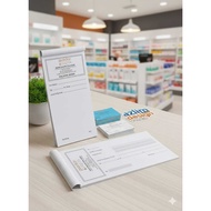 Print Guardian Copy RsepKuitansi Pharmacy Regular SP/ Custom Logo Etiquette/ According to Clinic Nam