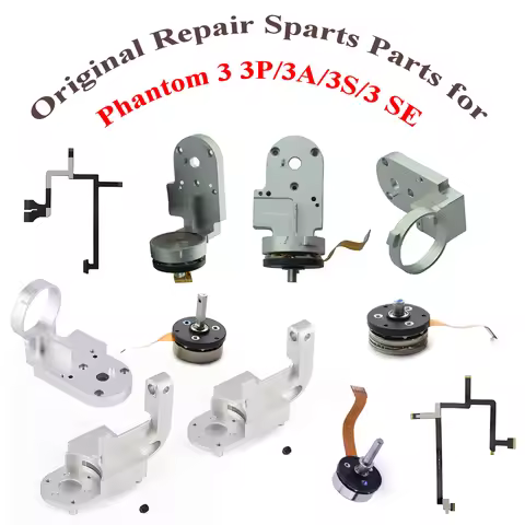 Original Phantom 3P/3A/3S/3 SE Gimbal Flat Cable Pitch Roll Yaw Motor YR Arm Bracket Repair Spare Pa