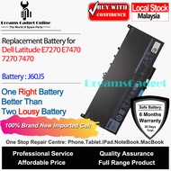 Replacement DELL Notebook Battery J60J5 55Wh for Dell Latitude E7270 E7470 7270 7470 451-BBSY 451-BB