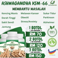 ASHWAGANDHA KSM-66 ORIGINAL RafaHerbs HQ Murah Aswagandha Ashwaganda Ashvagandha KSM66