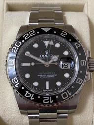 Rolex GMT-MASTER II 116710LN 未使用品 盒、單、書全