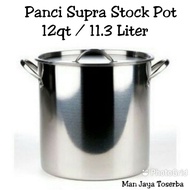 Supra 12qt Pan / Stainless Steel Stock Pot Supra 12qt 11.3 Liter