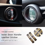 4PCSInterior Car Decoration Accessories Front Rear Door Handle Sticker Car Decal Styling Accessories