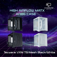 Tecware VXM TG Mesh Black White PC Computer Case Chassis