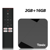 Tanix | 2025 ใหม่ Tanix TX5 Android 14 กล่องสมาร์ททีวี Amlogic S905Y5 4GB 64GB 2.4G/5G Dual Wifi 6 A