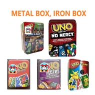 No mercy metal box UNO metal box Free cards Uno Card