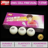 Original DHS D40+ 1 Star Table Tennis Balls Celluloid 3-Star Seamed Ping Pong Ball Bola Ping Pong 10
