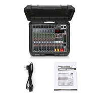 [Luggage] NEW BAXS mixer amplifier with equalizer 8 channel MC80/MC80S amplifier 1200W 2-channel 8-c