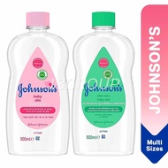 Johnson’s Baby Oil / Locks 10x More Moisture Baby’s Delicate Skin, Assorted