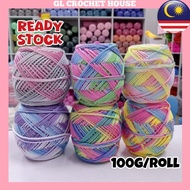 Benang Kait Poly indo D27 mix color/ Poly sembur