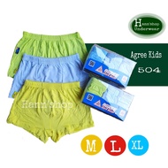 AGREE Kid's Brief Boxer CD-A 504 - 3 pcs Boys' Boxer Pack