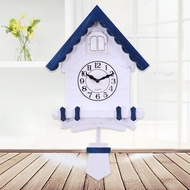 Cuckoo European-Style Plastic Wall Clock Cuckoo Sea Star Living Room Clock Wall-Mounted Home Children's Room Hourly