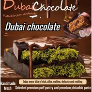 Low Sugar/Low Fat Chocolate/Purely Handmade/No Additives Internet-Famous Dubai Chocolate Dubai Pista